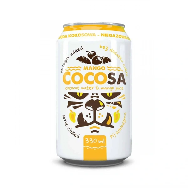 DIET FOOD COCOSA Coconut water with Mango juice (Still) 330ml